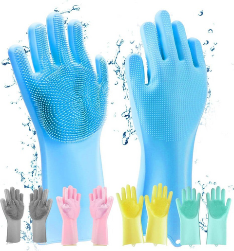 Buy Dropp™ Original Magic Silicon Dish-washing Gloves