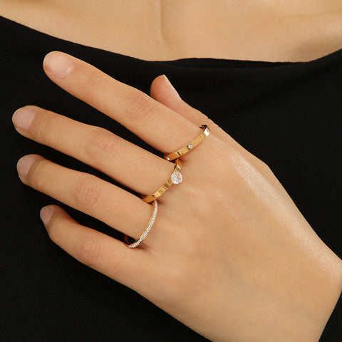 Buy Dropp™ Minimalist Gold Rings