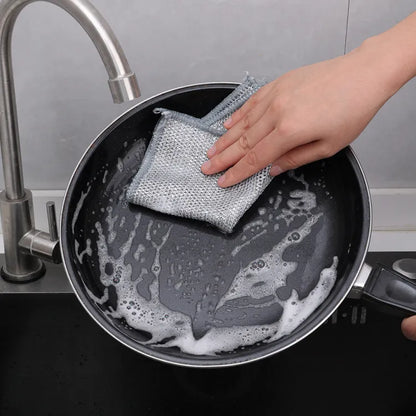 Buydropp® Non Scratch Steel Wire Dishcloth