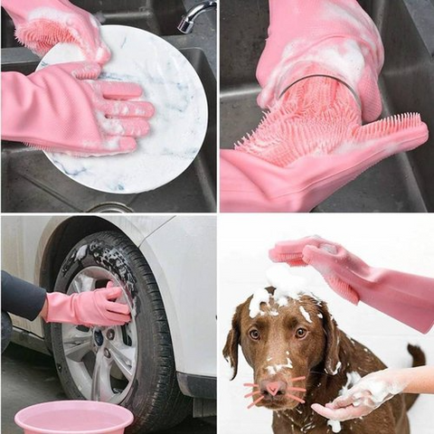 Buy Dropp™ Original Magic Silicon Dish-washing Gloves