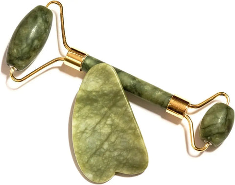 Buy Dropp™ Roller for Face Eyes Neck Body 100% Real Natural Stone Beauty Massage Anti Aging Treatment