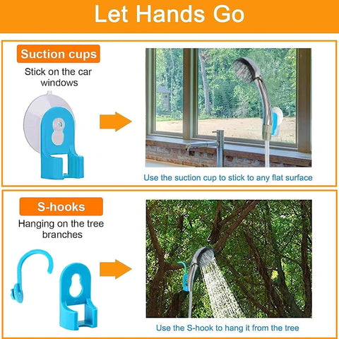 Portable Rechargeable Camping Shower – Handheld, Durable & Versatile
