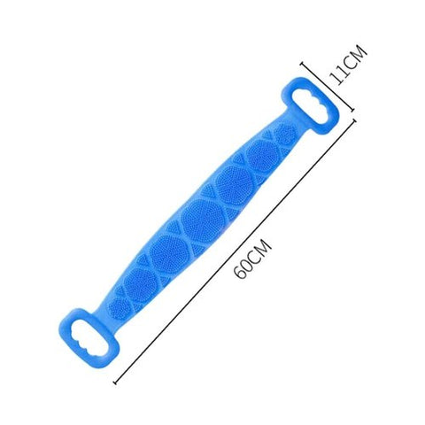 Buy Dropp™ Body Wash Silicone Body Scrubber Belt | Pack Of 2