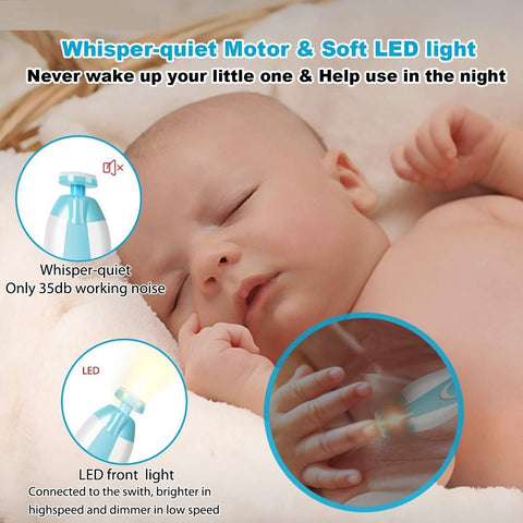 Buy Dropp™ Electric Baby Nail Trimmer Safe