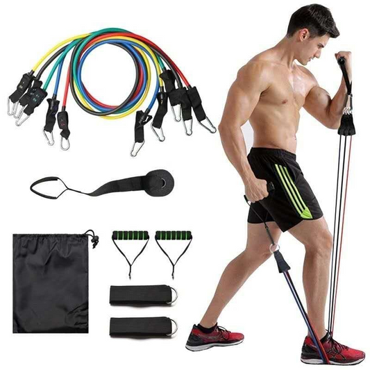 Buydropp® Power Exercise Resistance Band Set 5 In 1