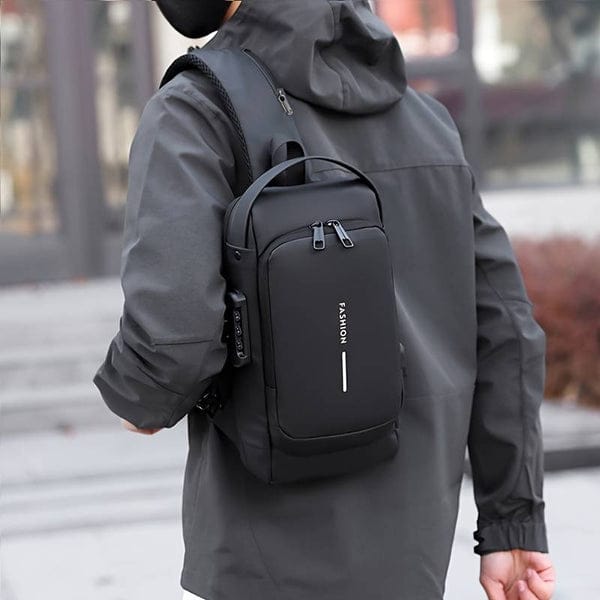 Anti-theft Cross Body Bag with USB Charging Port