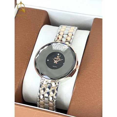 Buy Dropp™ Stylish Women's Rose Watch with Chain Strap