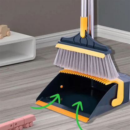 Buydropp® Attachable Broom with dustpan cleaning product