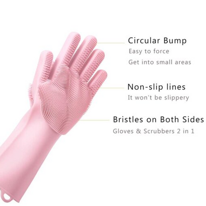 Buydropp® Original Magic Silicon Dish-washing Gloves