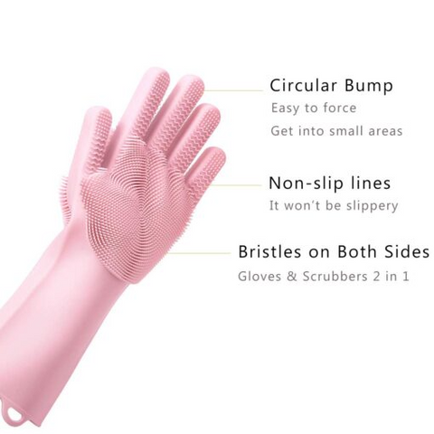 Buy Dropp™ Original Magic Silicon Dish-washing Gloves