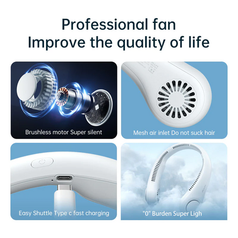 Buy Dropp™Mini Neck Portable Air Cooler Fan