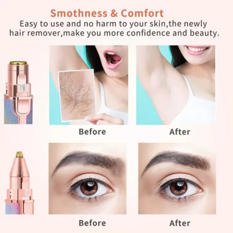 Buy Dropp™ 2 in 1 Electric Face Hair Remover