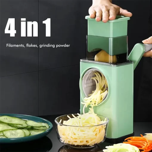 Buydropp® 3 In 1 Round Cutter Vegetable Slicer Manual