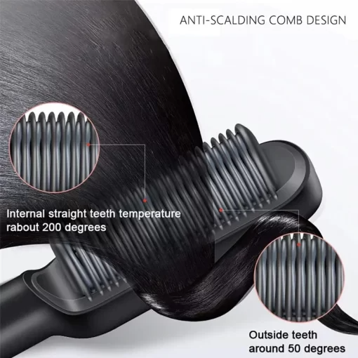 Buydropp® 2-in-1 HAIR STRAIGHTENER COMB