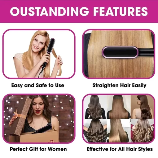 Buydropp® 2-in-1 HAIR STRAIGHTENER COMB