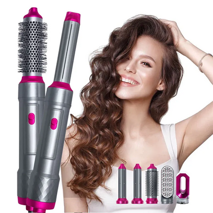 Buydropp® 5 In 1 Hair Dryer Straightener And Curler