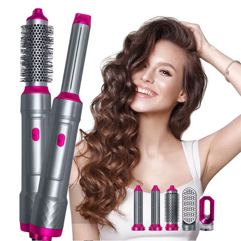 Buy Dropp™ 5 In 1 Hair Dryer Straightener And Curler