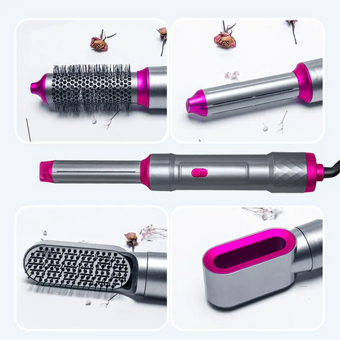 Buy Dropp™ 5 In 1 Hair Dryer Straightener And Curler