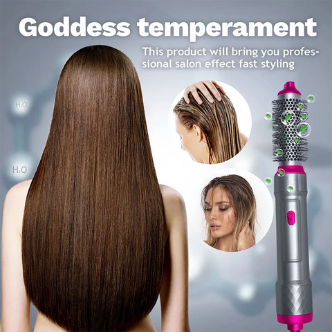 Buy Dropp™ 5 In 1 Hair Dryer Straightener And Curler