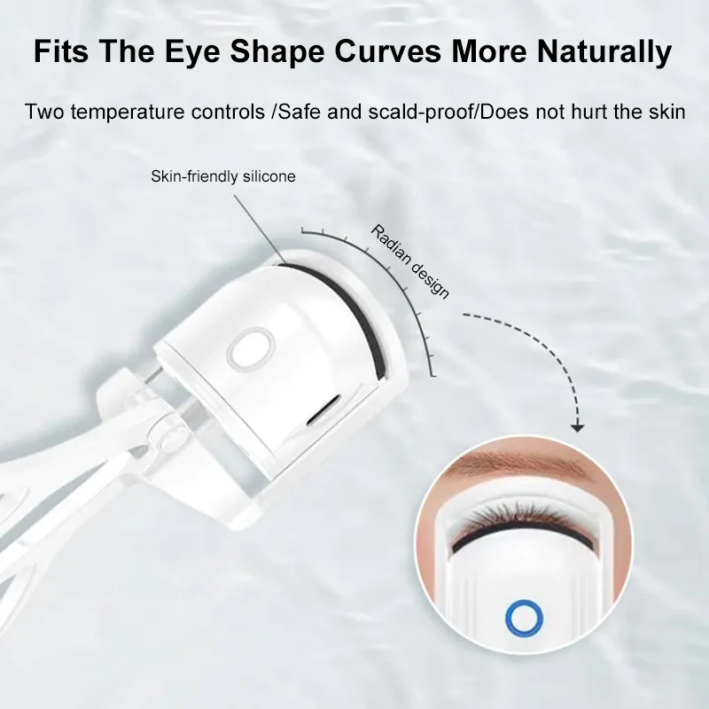 Buydropp® Portable Electric Heated Eyelash Curler