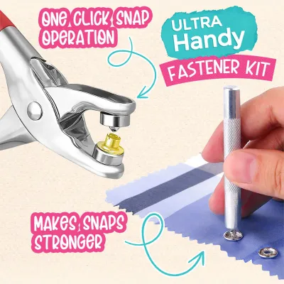 Buy Dropp™ Snap Button Tool Kit With 20 Tich Button