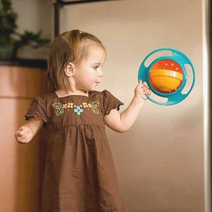 Buy Dropp™Gyro Bowl for kids | 360 Degree bowl