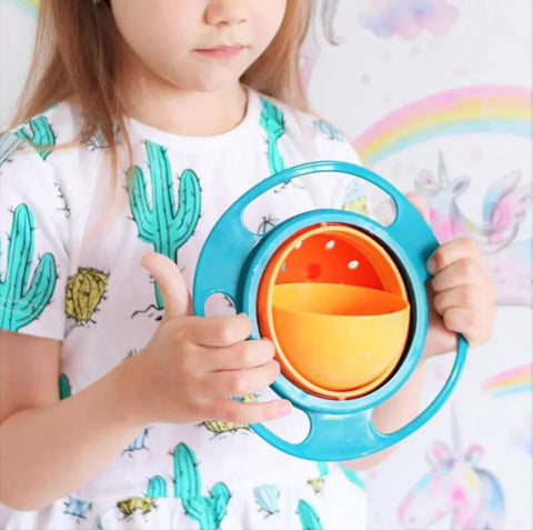 Buy Dropp™Gyro Bowl for kids | 360 Degree bowl